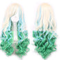 Harajuku Style Colored Female Long Curly Hair Hood