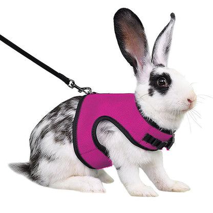 Guinea Pig Rabbit Rope Minipet Traction Vest Chest Back