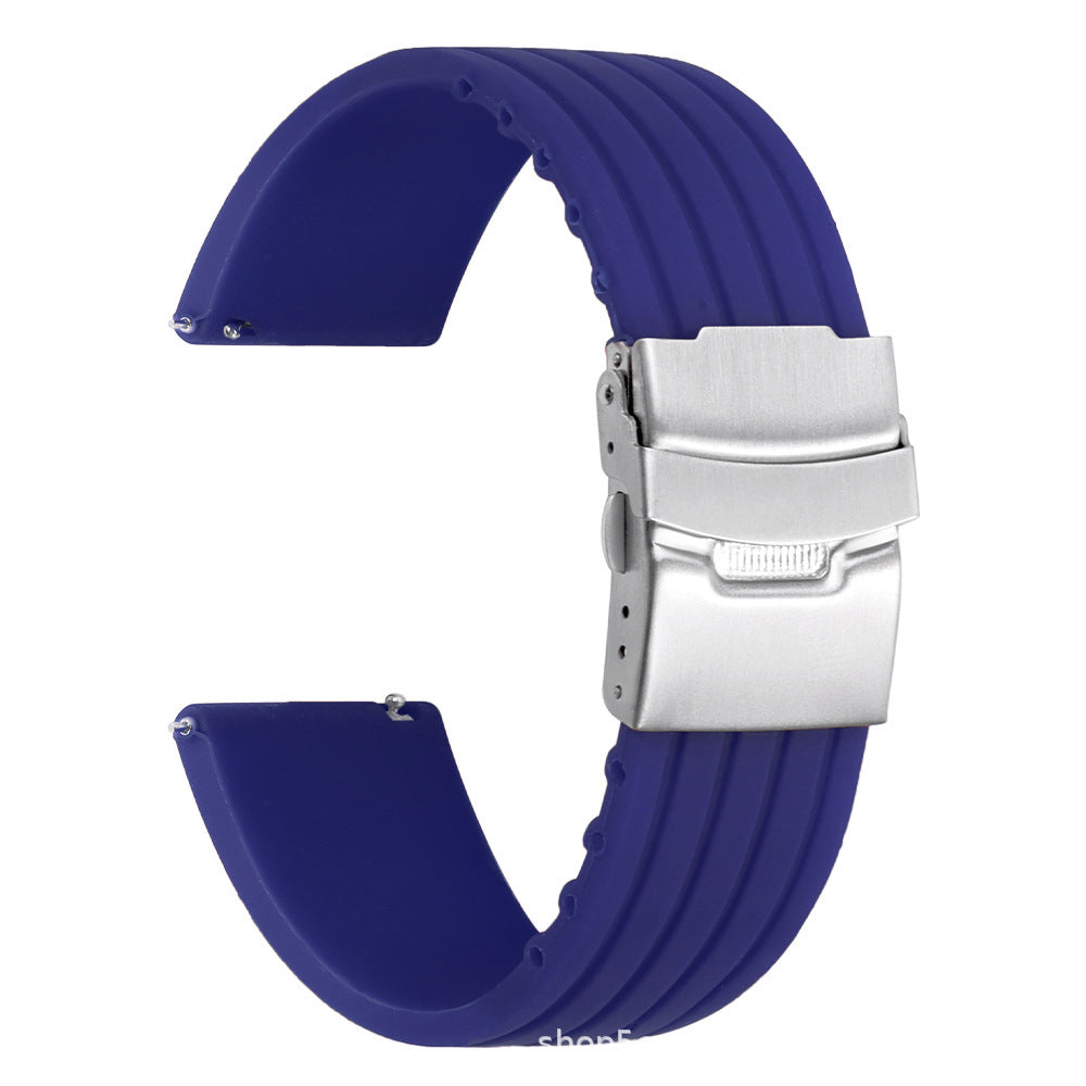 Silicone Strap Tire Stripe Waterproof Matte