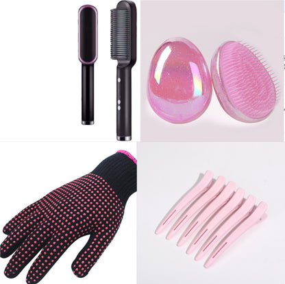 Multifunctional Electric Heating Hair Straightening Comb