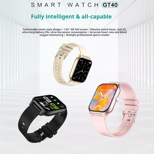 Multi-sport Mode Custom Dial Sleep Monitoring Sport Step Counting Watch