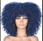 African Small Curly Hair Afro Wig Headgear