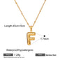 Stainless Steel Letter Necklace Advanced
