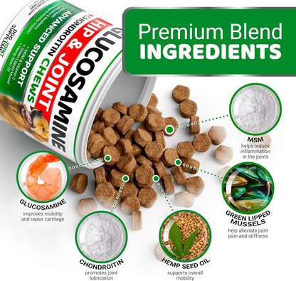 Pet Hip & Joint Supplement Chondroitin Soft Particles