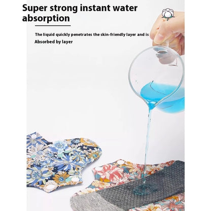 Graphene Washable Pure Cotton Health Pad For The Elderly Leak-proof Urine