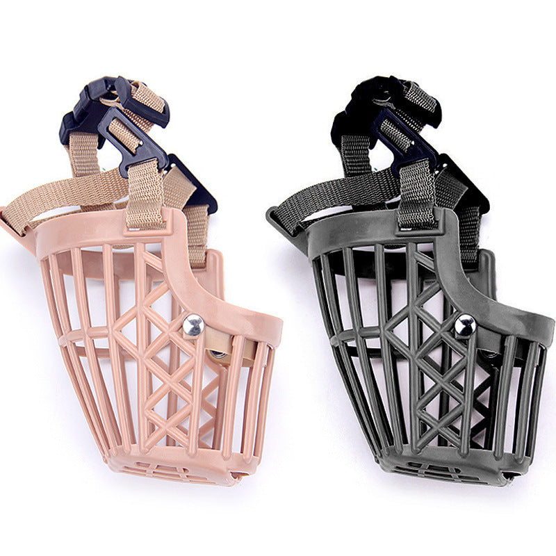 Anti-bark Anti-bite Eating Casually Dog Mask Non-grinding Mouth Small And Medium Size Dog Pet Mouth Cover