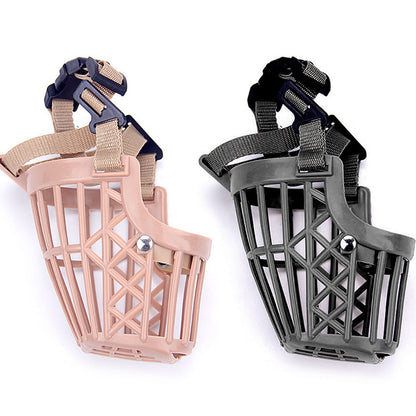 Anti-bark Anti-bite Eating Casually Dog Mask Non-grinding Mouth Small And Medium Size Dog Pet Mouth Cover