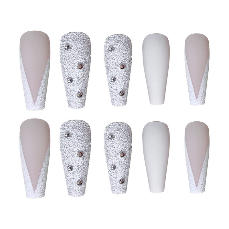 Fashion European And American Style Extra Long Ballet Nail