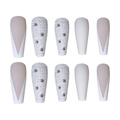 Fashion European And American Style Extra Long Ballet Nail