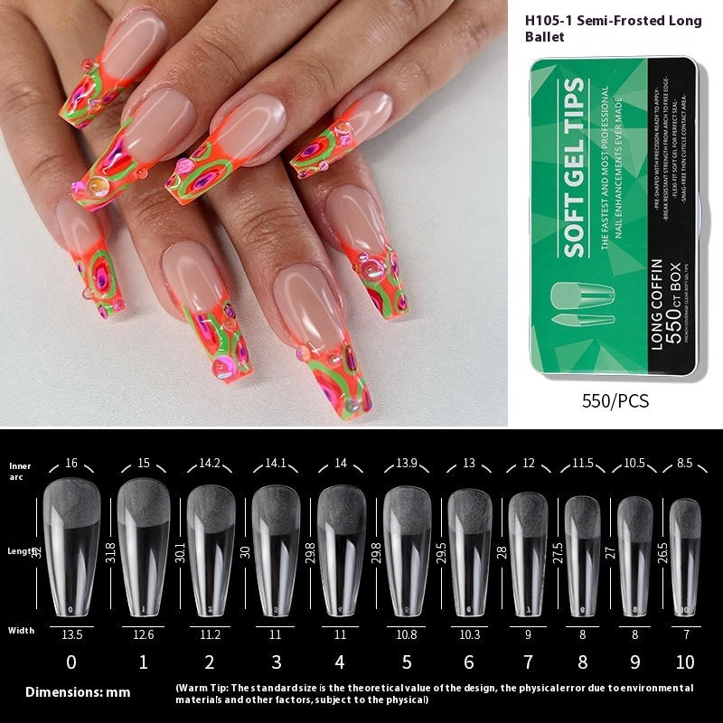 Porcelain White Box Nail Polish Ultra-thin And Scratch Free Matte