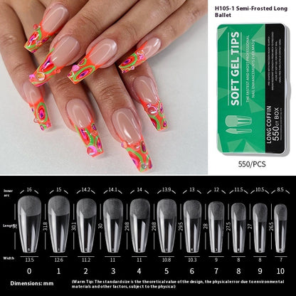 Porcelain White Box Nail Polish Ultra-thin And Scratch Free Matte