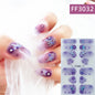 Three Dimensional Craft Crystal Nail Polish Film Full Paste