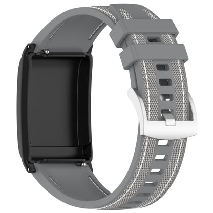Woven Strap Watch Silicone Nylon Composite Wristband