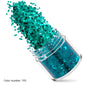 Green Manicure Set 12 Colors Mixed Nail Sequins Glitter Powder Gradient Laser Powder
