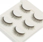 Compatible with Apple, 3 pair false eyelashes mink hair lashes Slim curly raised fake Eyelasehe extension Cilios Posticos makeup