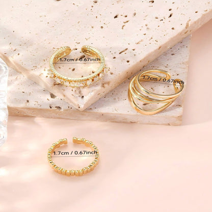 Diamond Studded Women's Irregular Ring With An Open Mouth