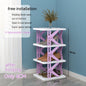 Plastic Installation-free Shoe Rack Storage Shoe Rack Folding Shoe Cabinet
