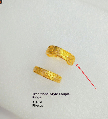 Ring Chinese Lotus Double Double Happy Character