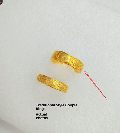 Ring Chinese Lotus Double Double Happy Character