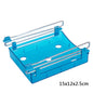 Hanging Plastic Refrigerator Clapboard Storage Rack Kitchen Supplies