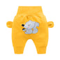 Big pp baby high waist belly protection pants