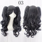 Double tiger clip style lolita wig