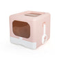 Fully Enclosed Double-door Extra-large Drawer Cat Litter Basin