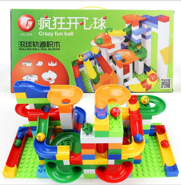 Maze Balls Track Building Blocks