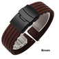 Silicone Strap Tire Stripe Waterproof Matte