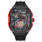 Three-Dimensional Hollow Waterproof Luminous Sports Multifunction Quartz Watch