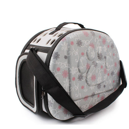 Pet Space Foldable Handbag Out Portable Pet Shoulder Bag Printing