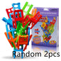 Board Game Balance Chairs Adult Kids Stacking Game Pipelines Parent-child DIY Interactive Toy Educational Toy