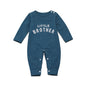 Male Alphabet Long Sleeved Romper Newborn Baby Jumpsuit Female Baby Casual Romper