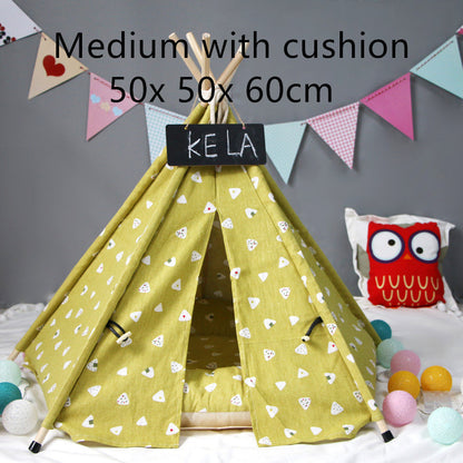 Small And Medium-Sized Dog Indian Pet Tent