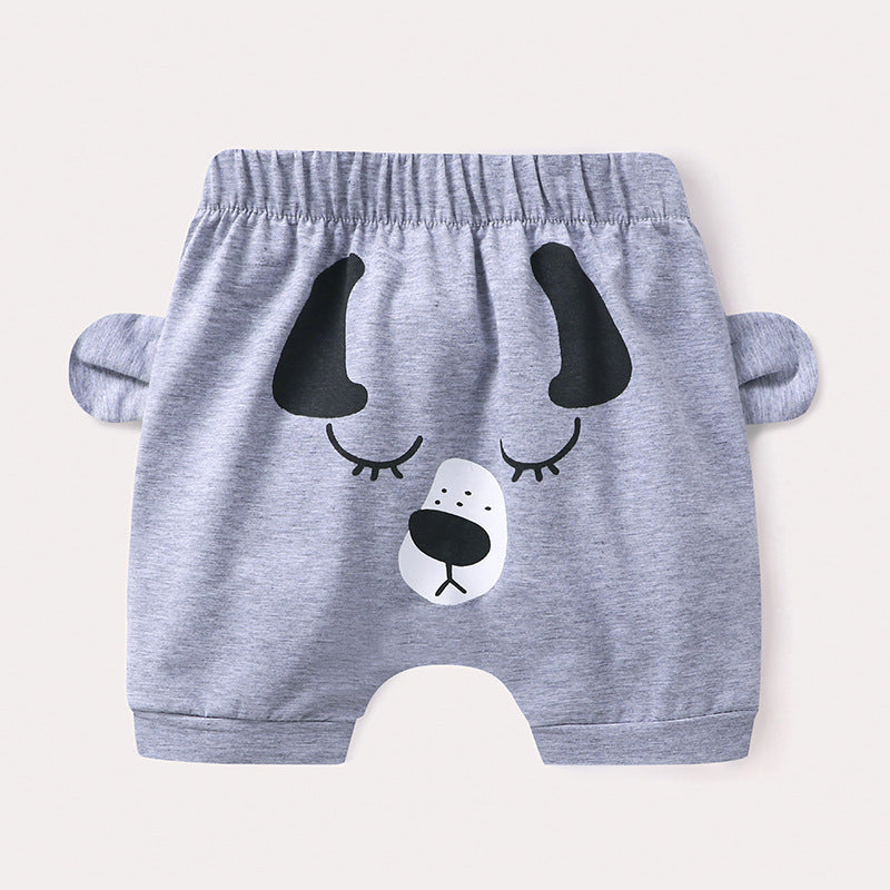 Summer Cartoon Baby Cotton Shorts