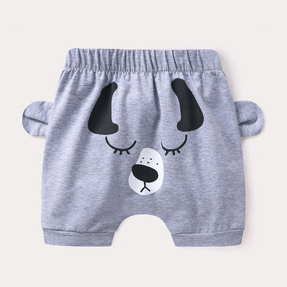 Summer Cartoon Baby Cotton Shorts