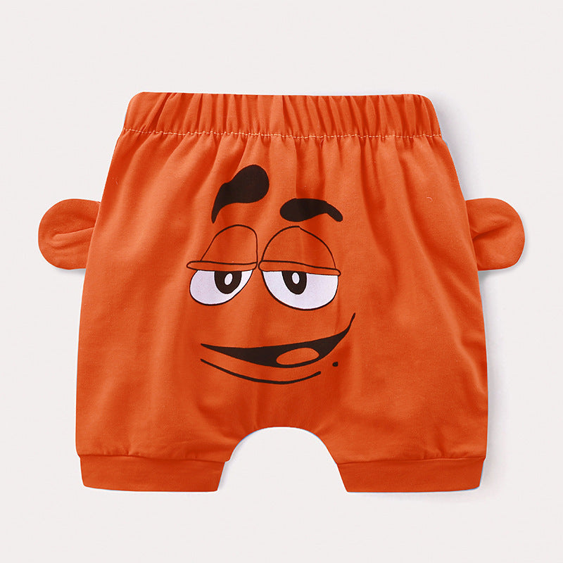 Summer Cartoon Baby Cotton Shorts