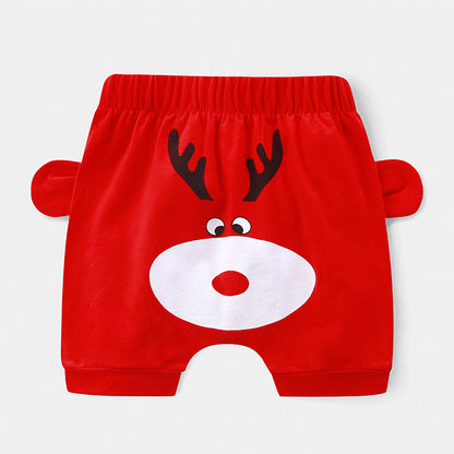 Summer Cartoon Baby Cotton Shorts