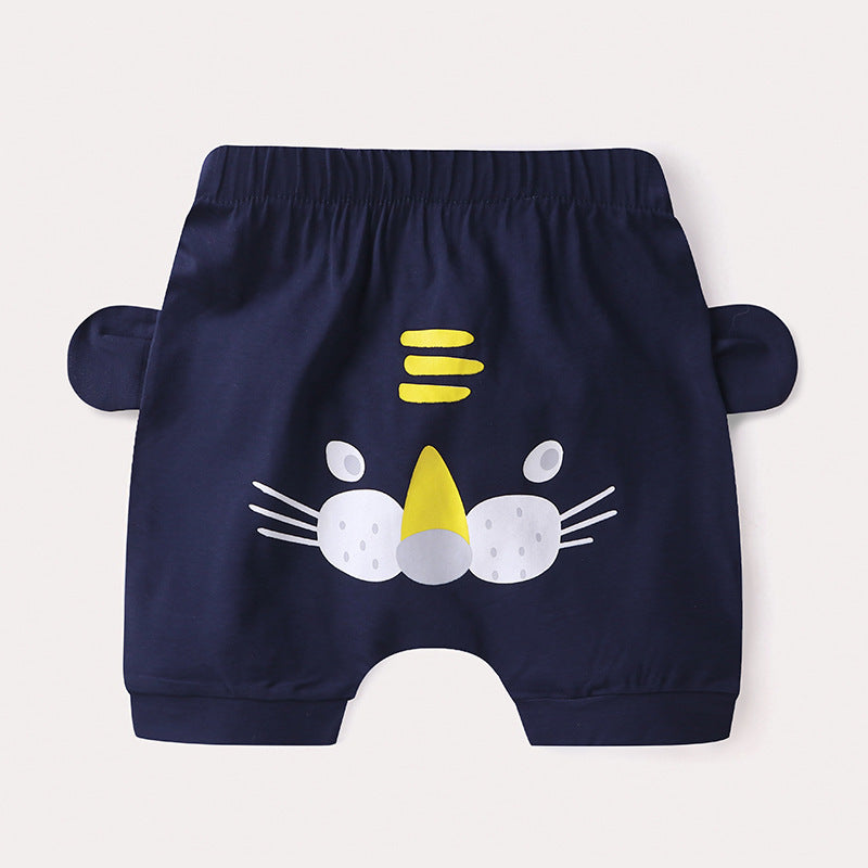 Summer Cartoon Baby Cotton Shorts