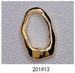 Empty Circle Nail Jewelry Nail Sticker