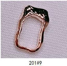 Empty Circle Nail Jewelry Nail Sticker