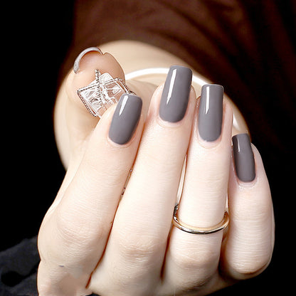 Frosted Sealing Layer Nail Polish Glue New Color Popular Nail Shop Special Phototherapy Nail Polish Small Bottle 15Ml