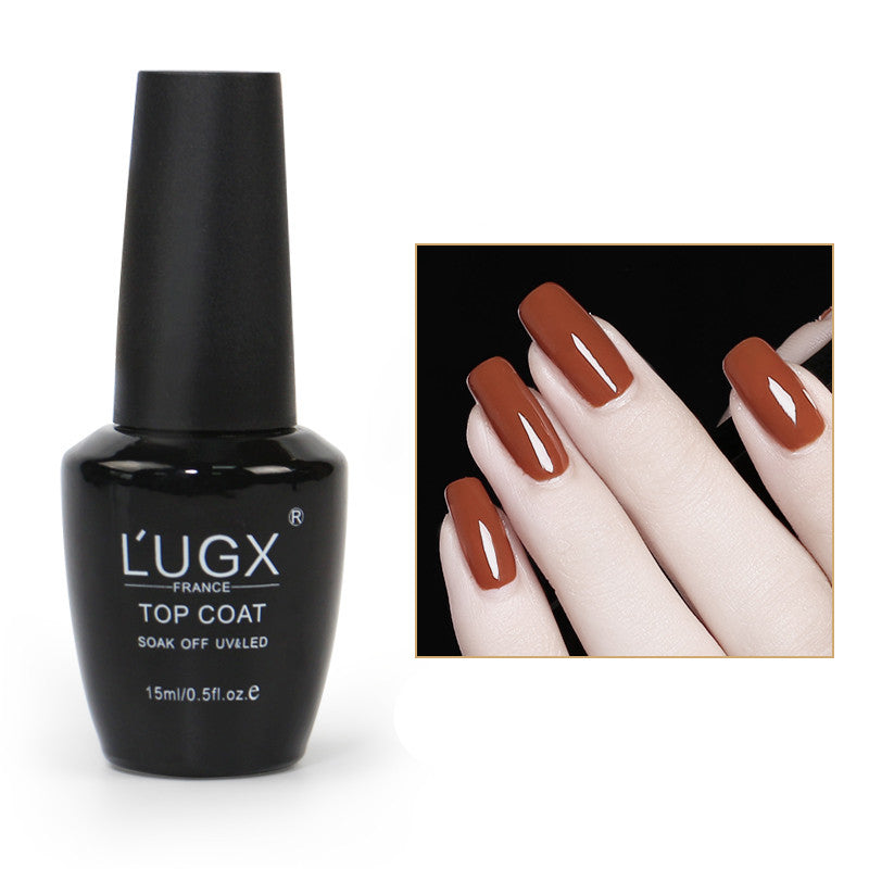 Frosted Sealing Layer Nail Polish Glue New Color Popular Nail Shop Special Phototherapy Nail Polish Small Bottle 15Ml