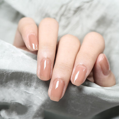 Frosted Sealing Layer Nail Polish Glue New Color Popular Nail Shop Special Phototherapy Nail Polish Small Bottle 15Ml