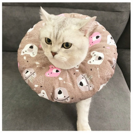 Waterproof Pet Sterilization, Bite, Lick, And Scratch-proof Headgear