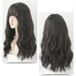 Wig Female Long Hair Slightly Curly Wavy Natural Fluffy Full Top Hair Cover