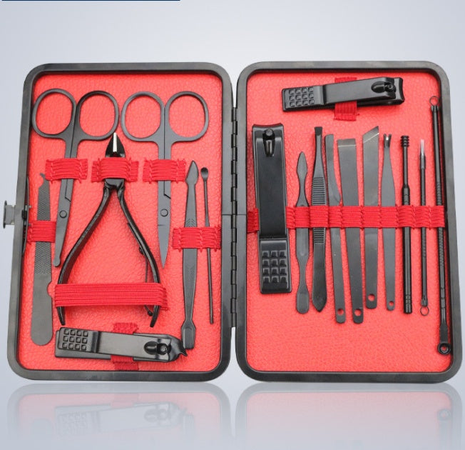 Stainless Steel Nail Clippers 15-piece Set