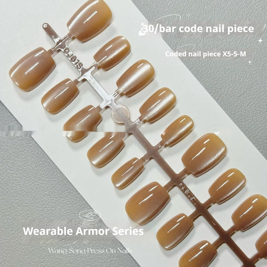 Solid Color Cat Eye 16 Toffee Ins Internet Celebrity Pure Want To Wear Armor