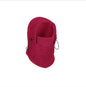 Windproof Hat With Mask Unisex Ski Hat Mens Winter Fleece Wrapped Warm Hat