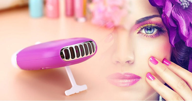 Nail blow dryer mini fan
